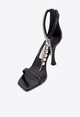 Jimmy Choo Verity 100 Crystal Embellished Leather Sandals Black VERITY100BYK_BLACK_Black_29847003