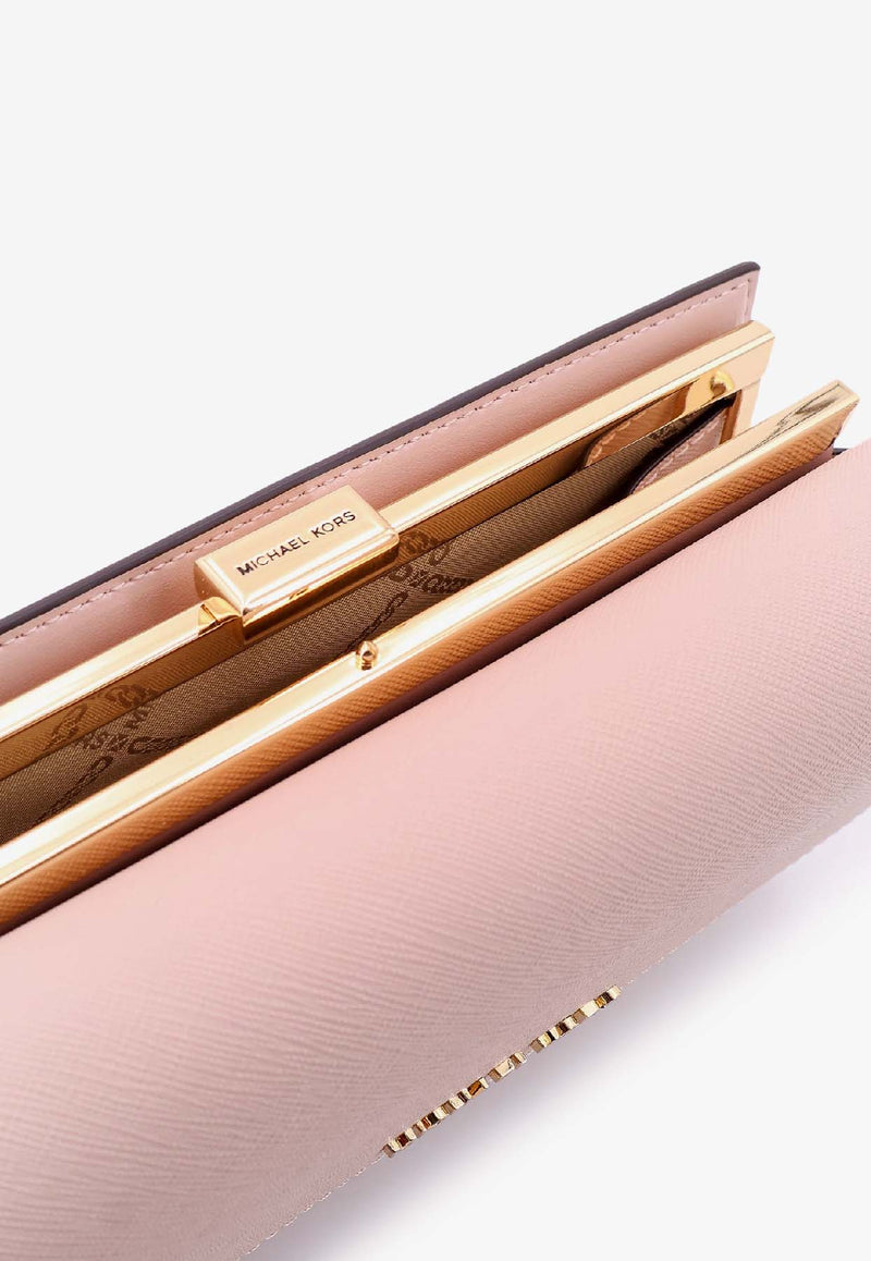 Michael Kors Jet Set Leather Crossbody Bag Pink 32R4GJ6C9L_187_OneColor_29839319