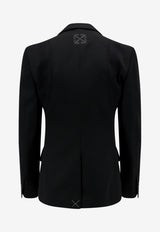 Off-White Arrows Patch Single-Breasted Blazer Black OMEN094S24FAB001_1010_Black_29846224