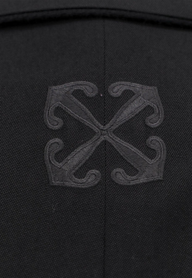 Off-White Arrows Patch Single-Breasted Blazer Black OMEN094S24FAB001_1010_Black_29846224