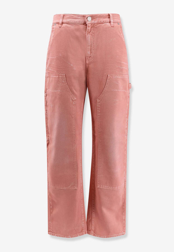 PINKO  Praia Straight-Leg Jeans Pink 104641A2HU_N56_Pink_29839329