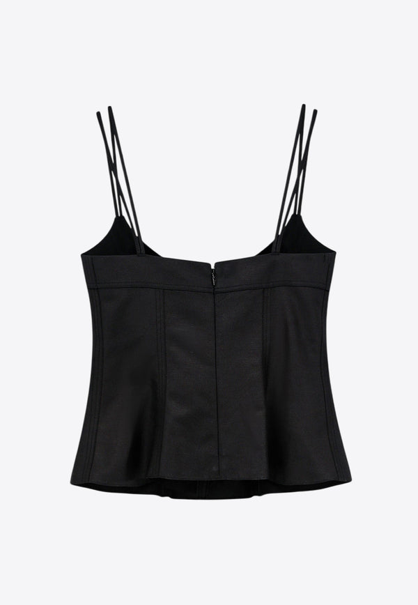 Stella McCartney Essential Sleeveless Top Black 6T01583DU401_1000_Black_29844520