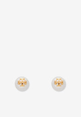 Tory Burch Kira Pearl Stud Earrings Ivory 18151110_Ivory/tory go_29840814