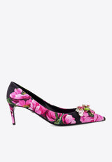 Dolce & Gabbana Lollo 60 Peony Print Pumps Pink CD1900A6L95_HN5KR_Pink_29846943
