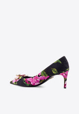 Dolce & Gabbana Lollo 60 Peony Print Pumps Pink CD1900A6L95_HN5KR_Pink_29846943