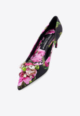 Dolce & Gabbana Lollo 60 Peony Print Pumps Pink CD1900A6L95_HN5KR_Pink_29846943