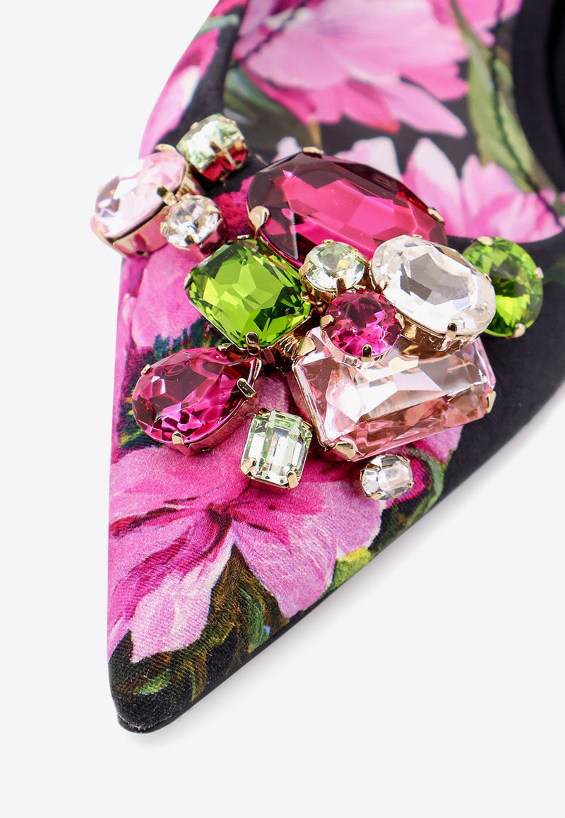 Dolce & Gabbana Lollo 60 Peony Print Pumps Pink CD1900A6L95_HN5KR_Pink_29846943