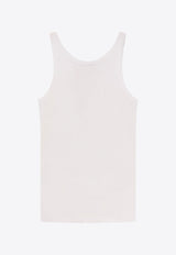 Dolce & Gabbana Logo Label Tank Top White M8C19JONN96_W0800_White_29847105