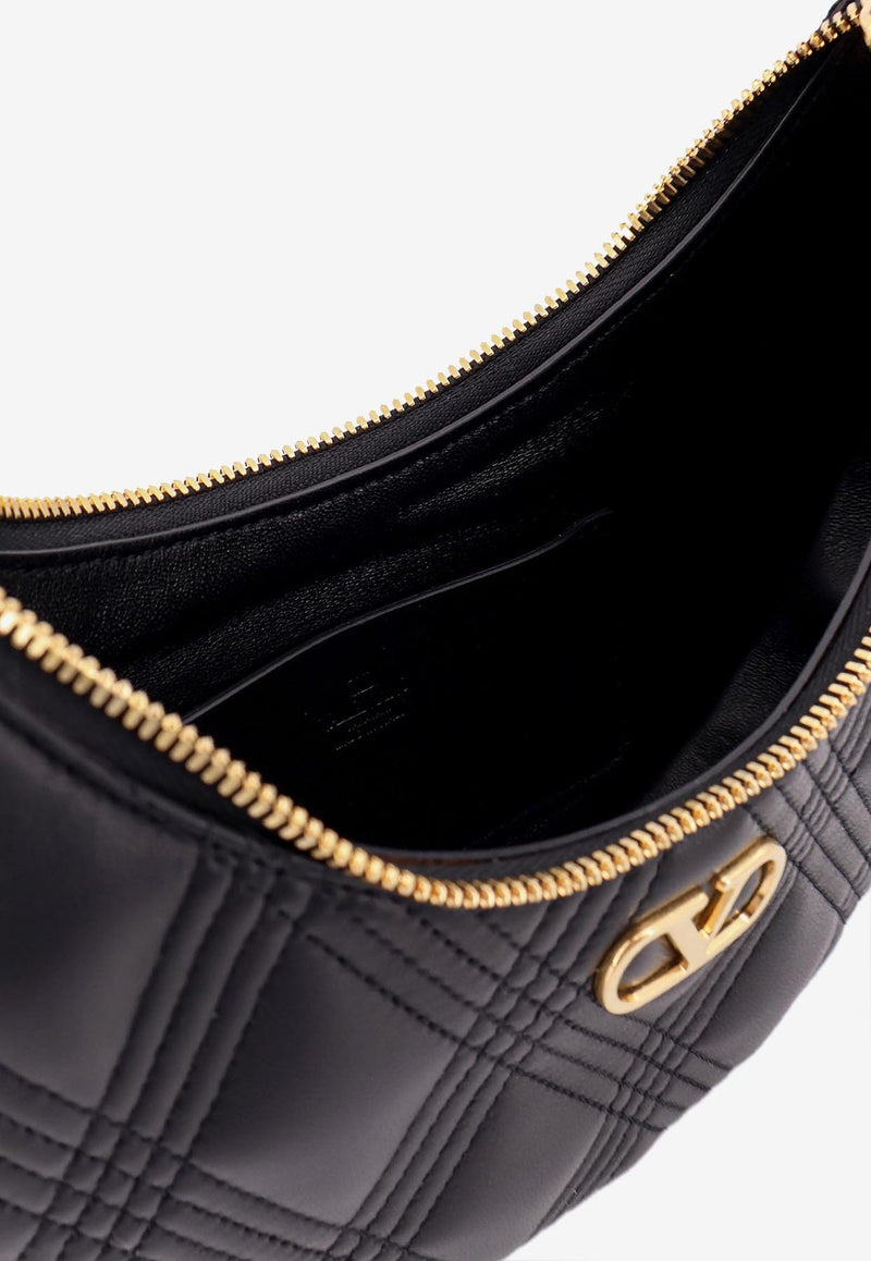 Valentino Mini Quiltie 67 Leather Shoulder Bag  Black 7W2P0AS3MIC0NO_Black_29840276