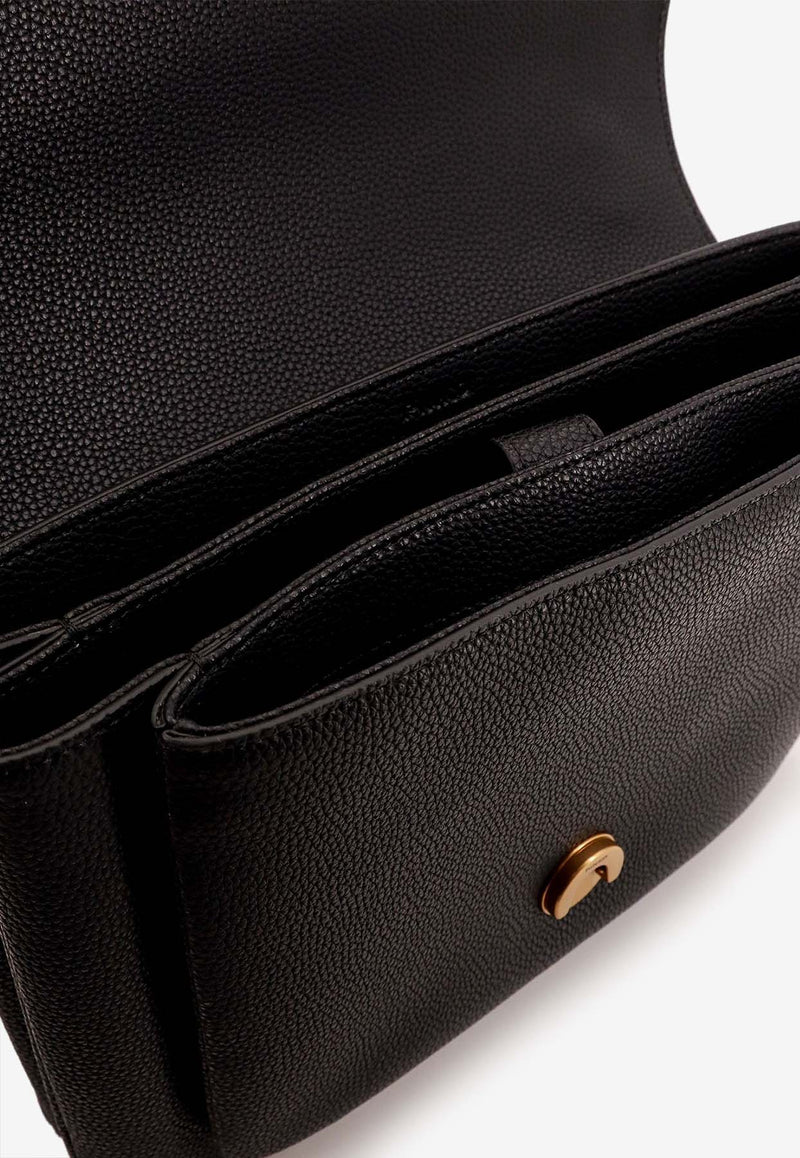 PINKO Love Birds Soft Leather Shoulder Bag Black 104527A29Q_Z99Q_Black_29839916