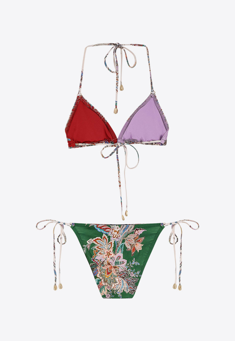 Zimmermann Rhiannon Floral Bikini Set Multicolor 1839WSS251SPLI_Spliced_29842431