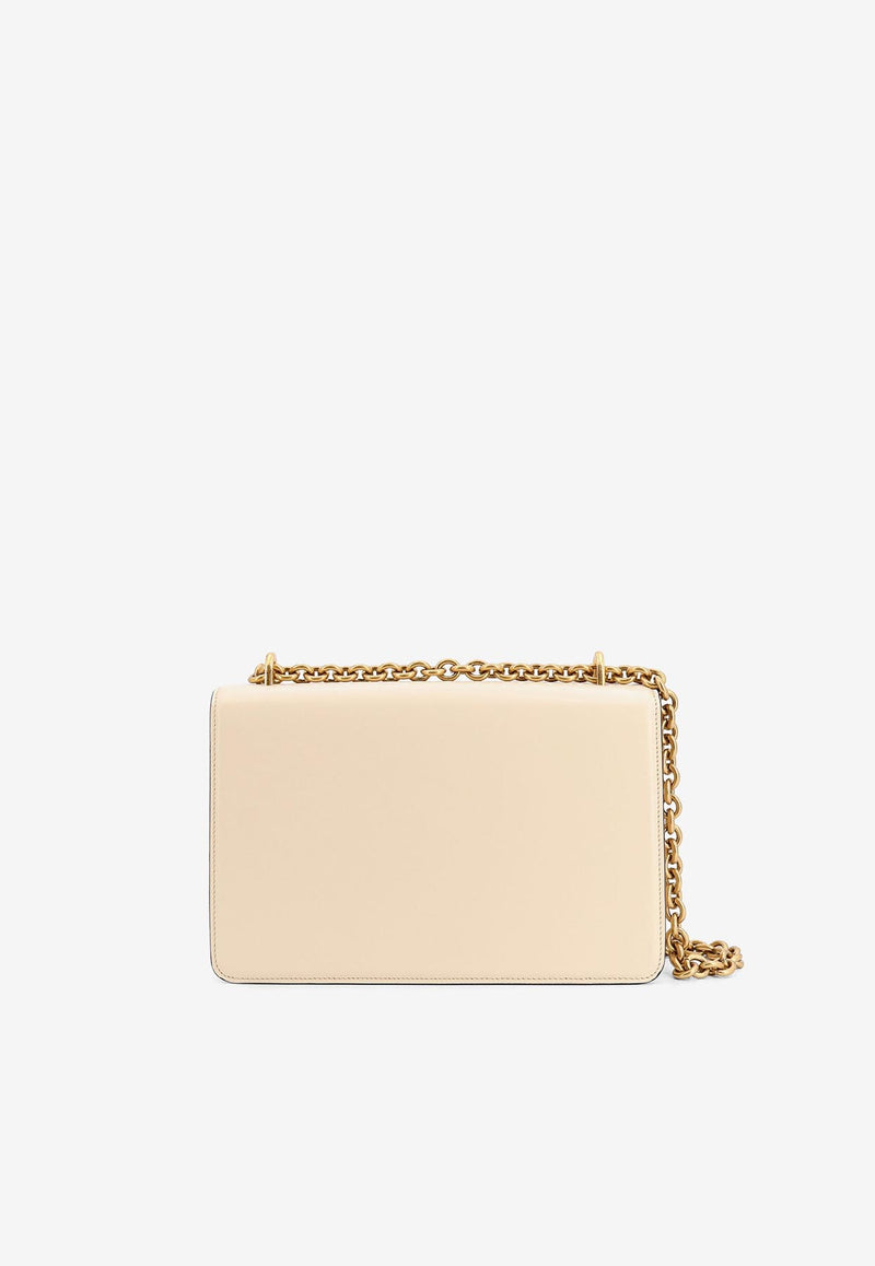 Valentino Vain VLogo Leather Shoulder Bag White 6W2B0R16GCB_REN_White_29839212