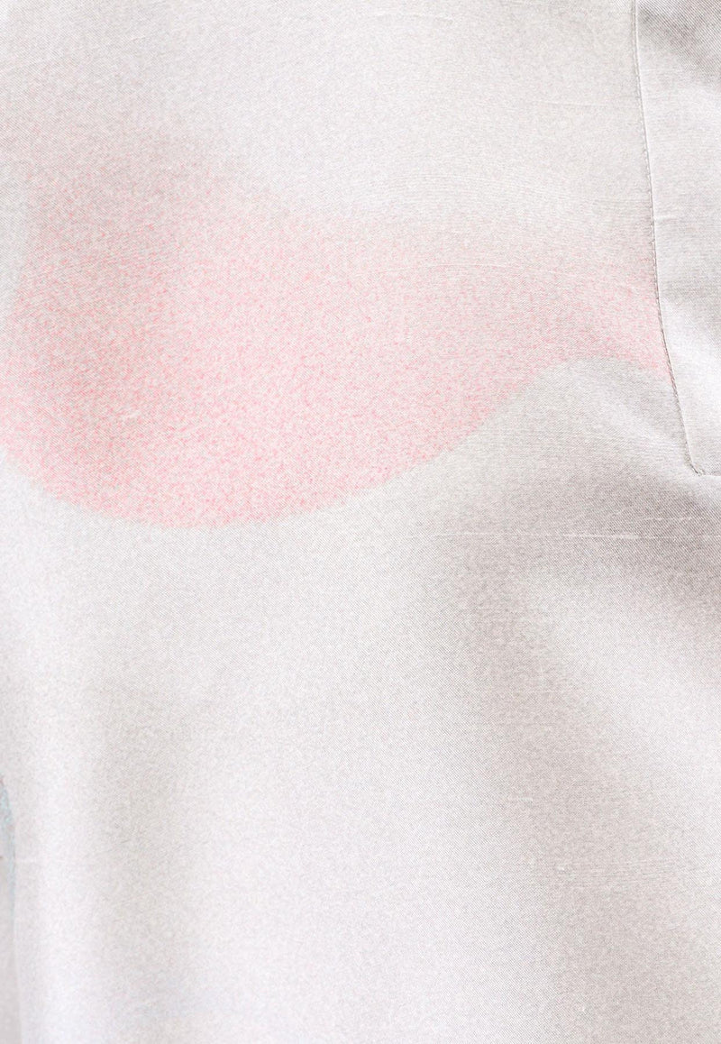 Giorgio Armani Oversized Printed Silk Blouse Multicolor 4SHCC09NT04TQ_PZ01_MultiColour_29839364