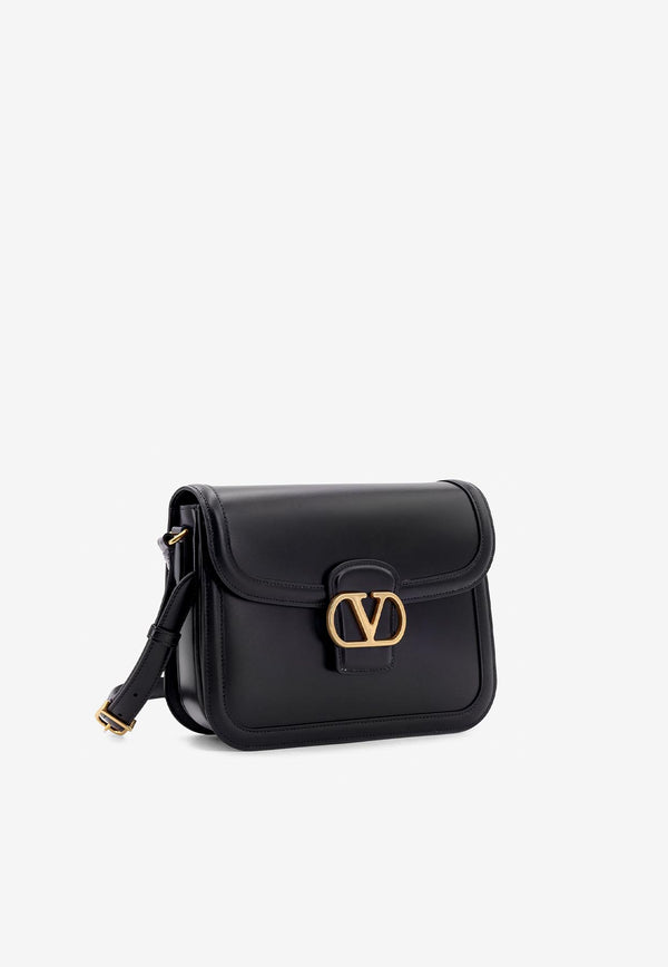 Valentino 9TO5 VLogo Messenger Bag in Smooth Leather Black 6Y2B0D05ECH_0NO_Black_29839740
