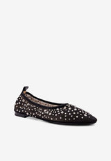 Tory Burch Crystal Mesh Ballet Flats Black 162066_001_Black_29839310