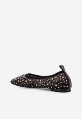Tory Burch Crystal Mesh Ballet Flats Black 162066_001_Black_29839310