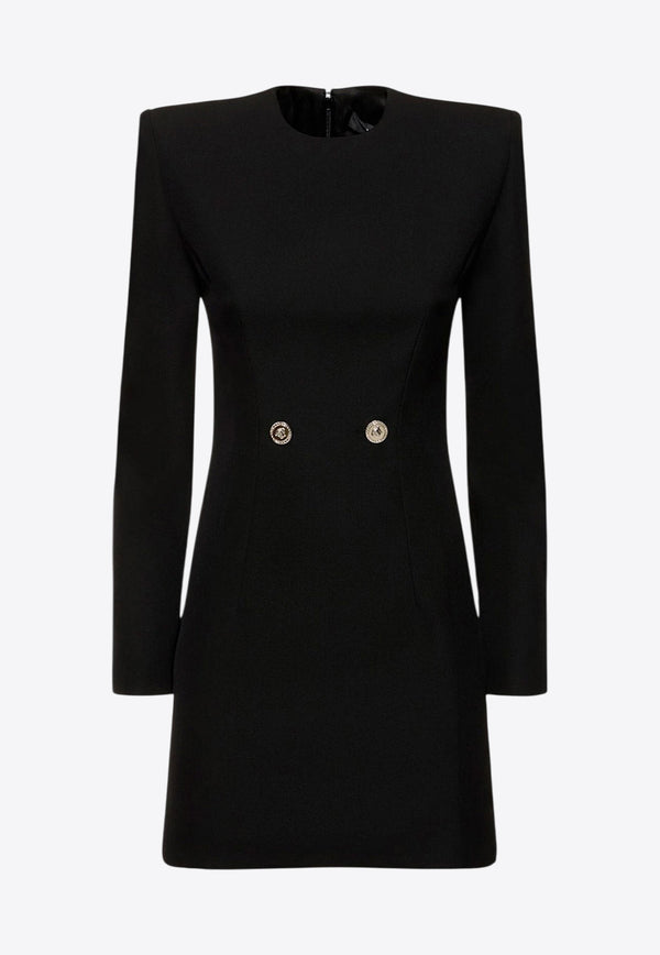 Versace Tailored Mini Dress Black 10124341A06750_1B000_Black_29842649