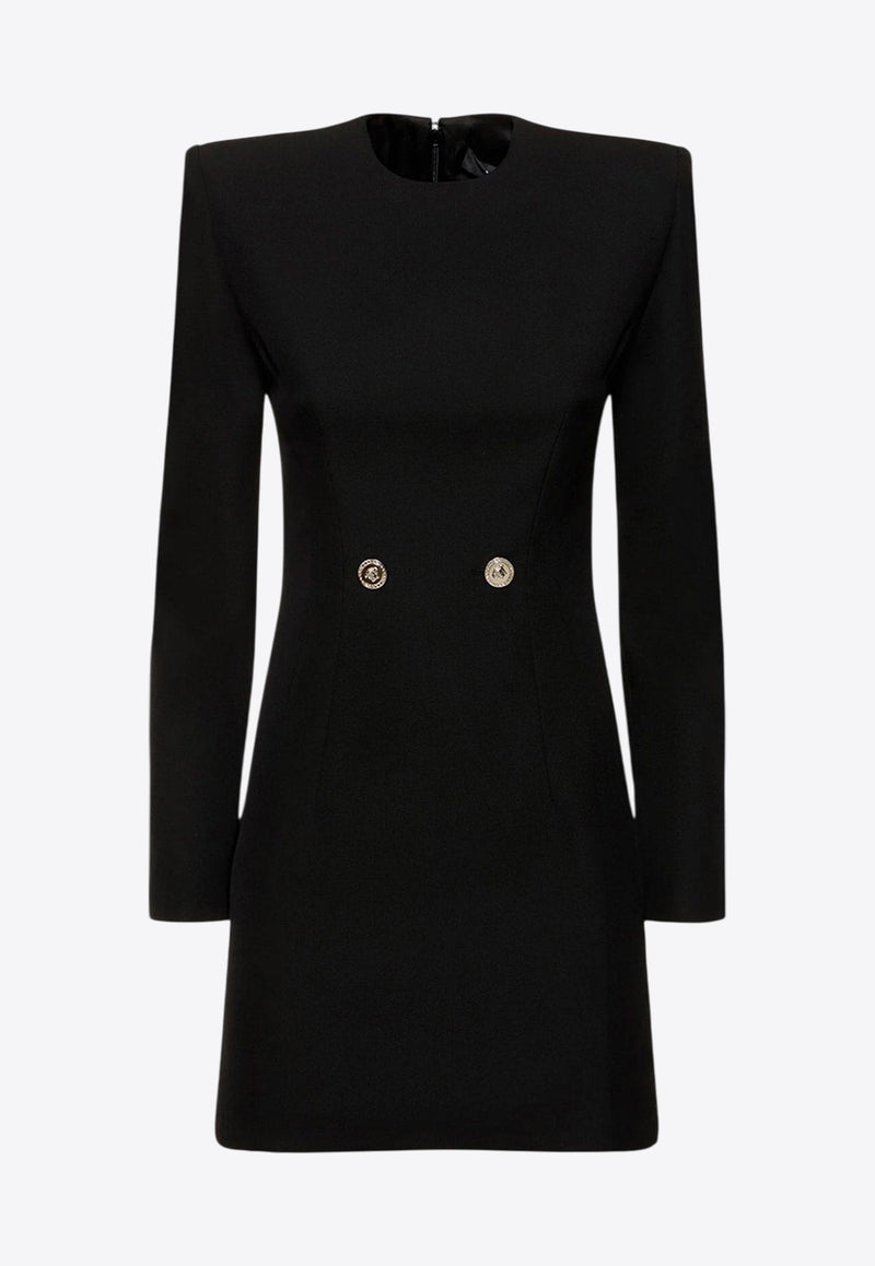 Versace Tailored Mini Dress Black 10124341A06750_1B000_Black_29842649