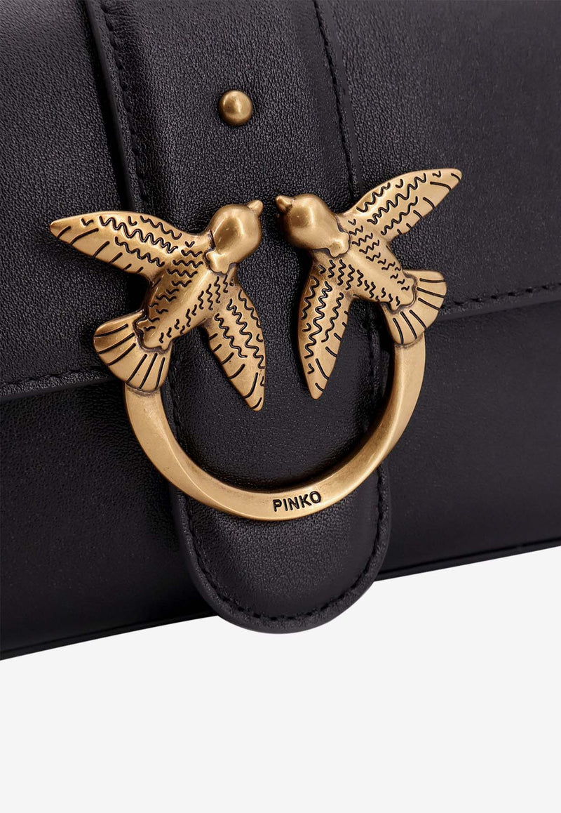 PINKO Mini Love One Shoulder Bag Black 104340A0QO_Z99Q_Black_29844604