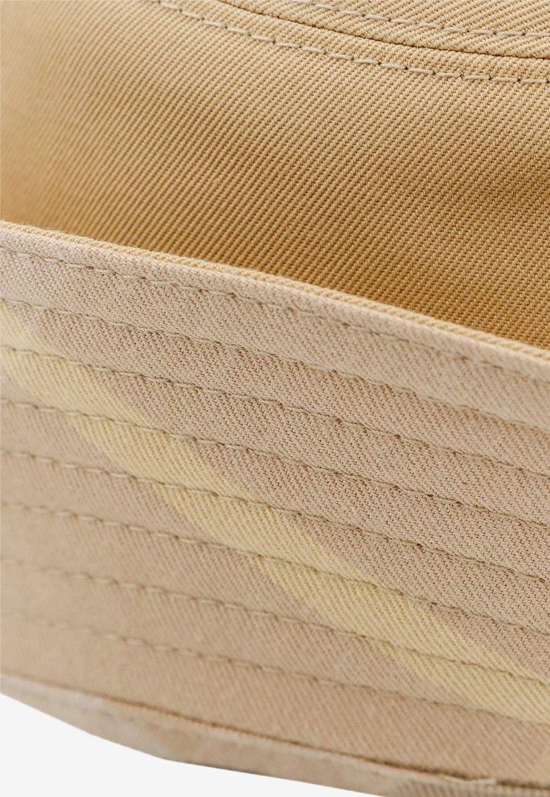 Burberry Embroidered EKD Fishing Hat Beige 8082572_A3743_Beige_29841683