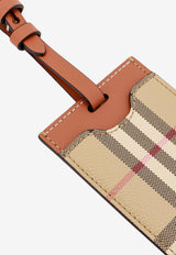 Burberry Checked Suitcase Tag Beige 8073976_A7026_Beige_29840077