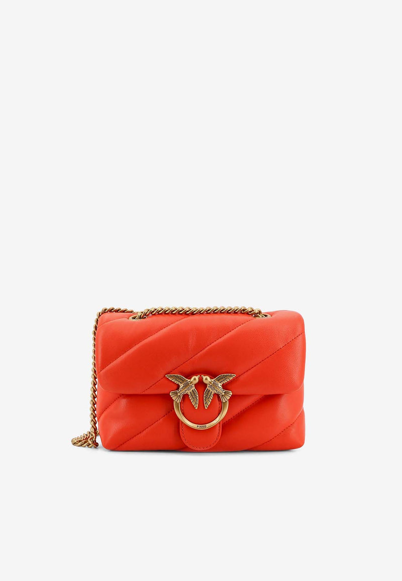PINKO Mini Love Puff Shoulder Bag Red 100039A0F2_B00Q_Red_29839019