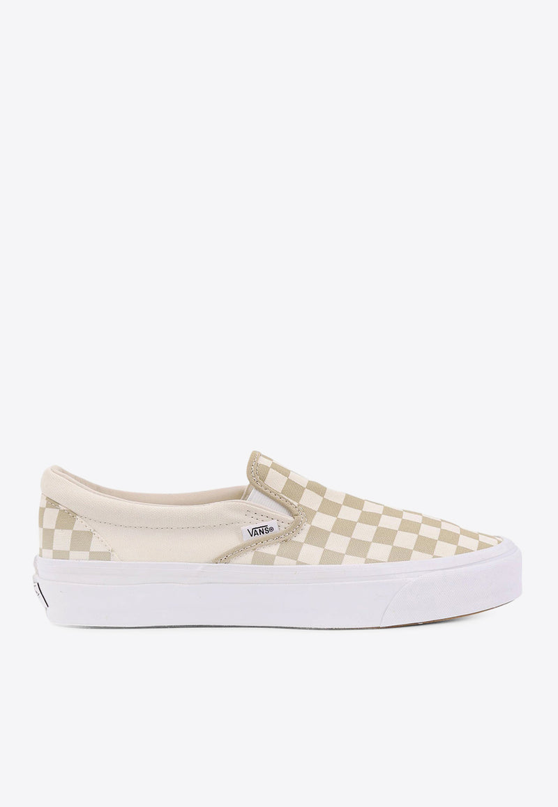 Vans Classic Checkerboard Slip-On Sneakers Beige VN000D5A_EQB1_Beige_29839292