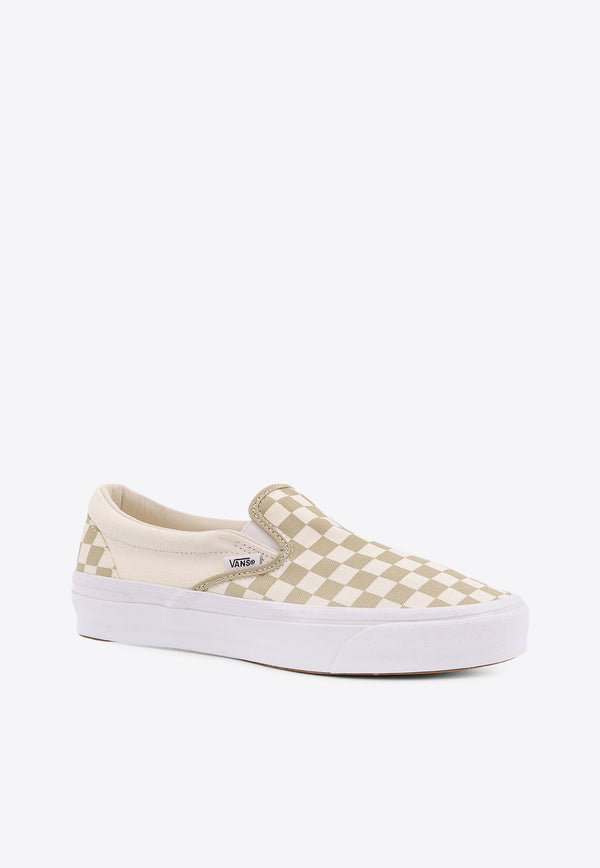 Vans Classic Checkerboard Slip-On Sneakers Beige VN000D5A_EQB1_Beige_29839292