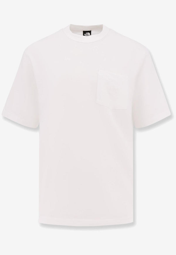 The North Face Embroidered Logo T-shirt White NF0A8C3P_FN41_White_29839238