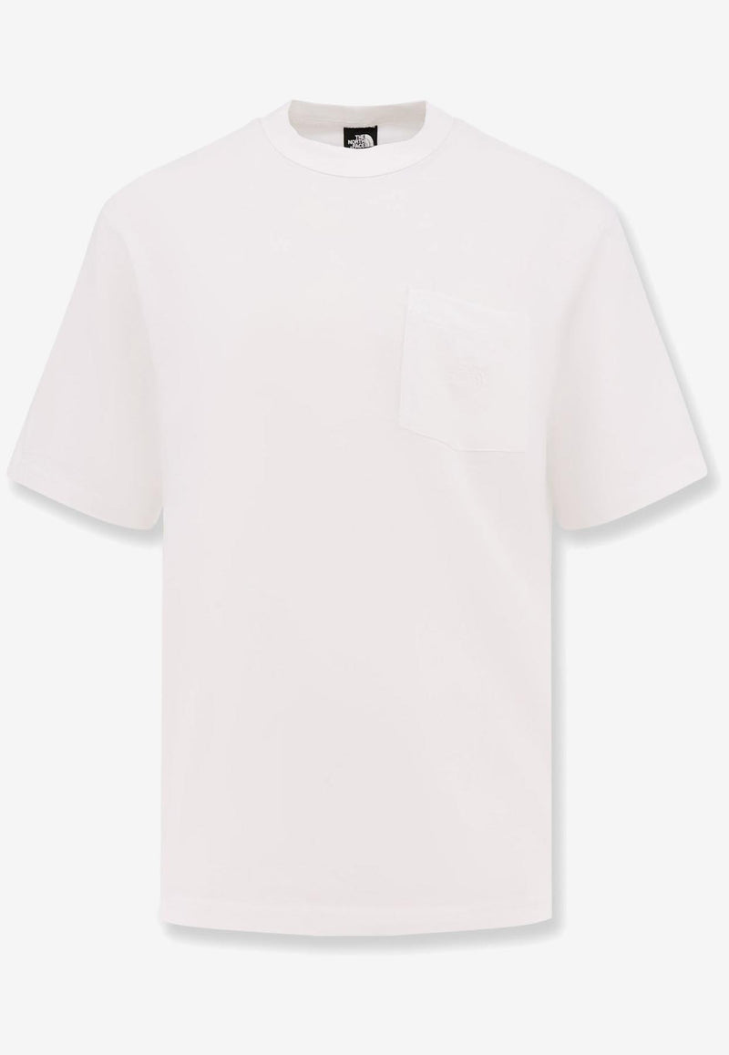 The North Face Embroidered Logo T-shirt White NF0A8C3P_FN41_White_29839238