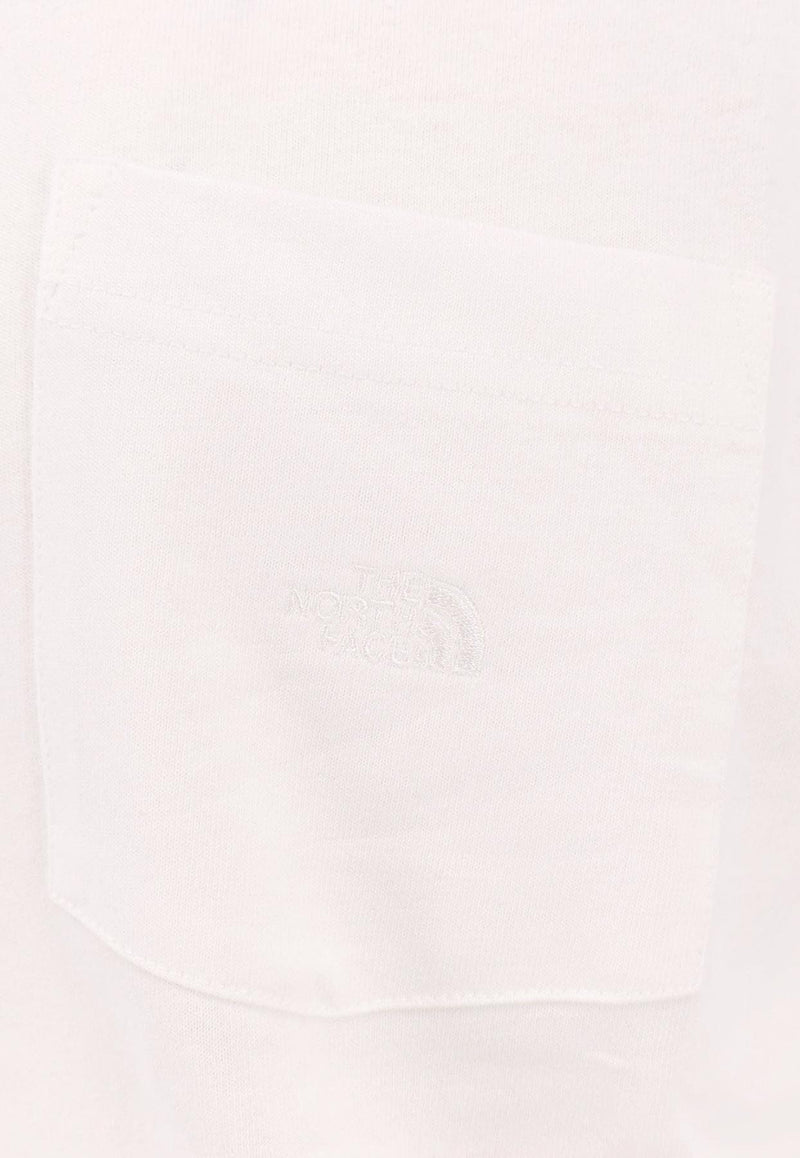 The North Face Embroidered Logo T-shirt White NF0A8C3P_FN41_White_29839238