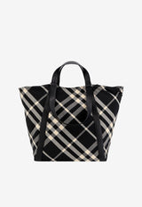 Burberry Signature Check Tote Bag Black 8086476_A1189_Black_29838555
