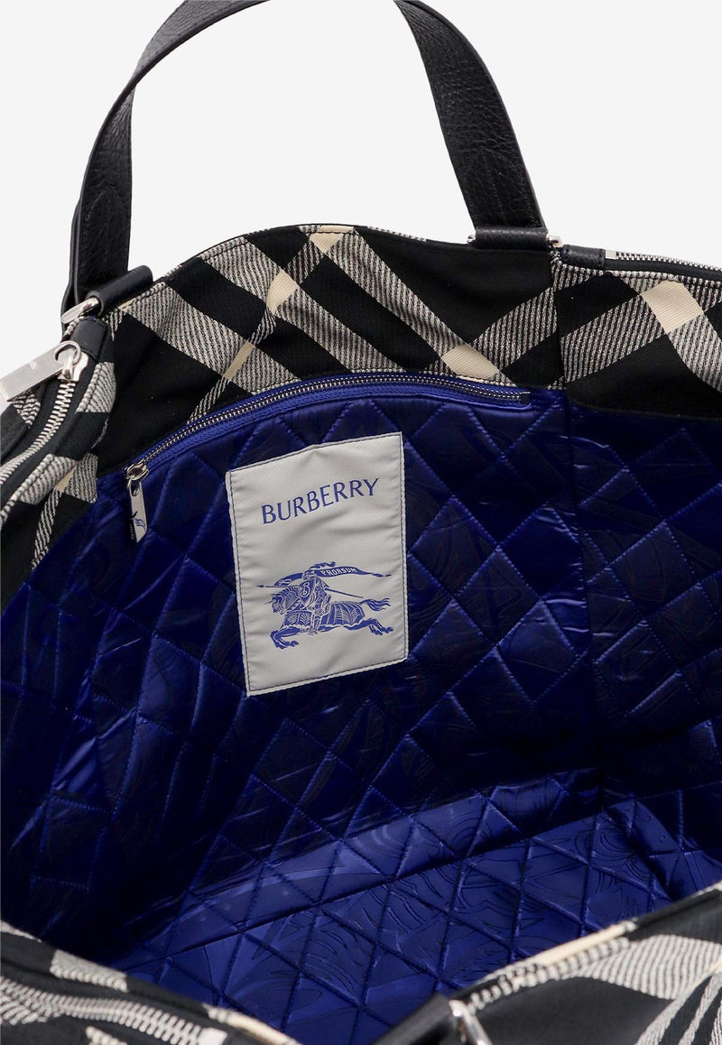 Burberry Signature Check Tote Bag Black 8086476_A1189_Black_29838555