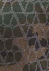 Valentino Toile Iconographe Camo Hooded Sweatshirt Green 5V3MF25EABA_ZCX_Green_29840294