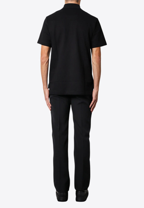 Givenchy Embroidered 4G Polo T-shirt Black BM71KR3YCD_001_Black_29839802