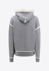 Dolce & Gabbana Marina Print Hooded Sweatshirt Gray G9AUOTHU7P8_S8290_Grey_29844571