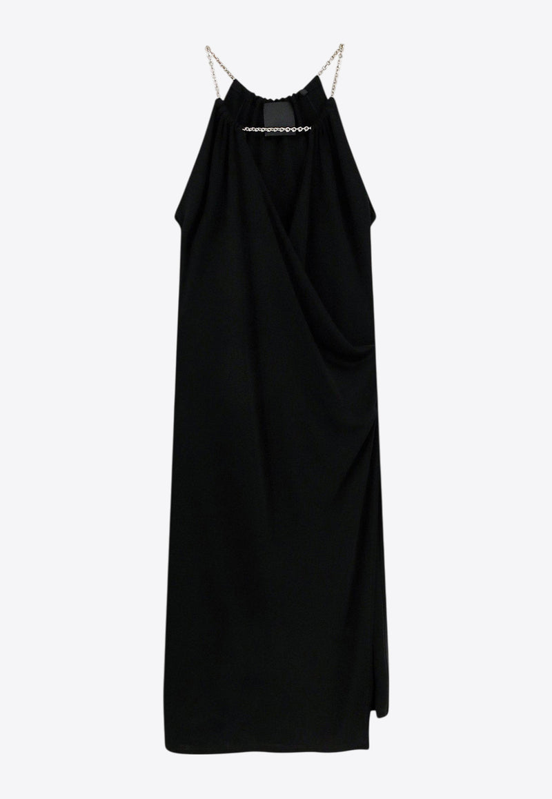 Givenchy Mini Cut-Out Dress with Chain Black BW21TT30XH_001_Black_29839102