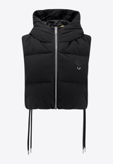 Moncler X Willow Smith Alexi Cropped Padded Vest Black 09T1A00005M5063_999_Black_29838846