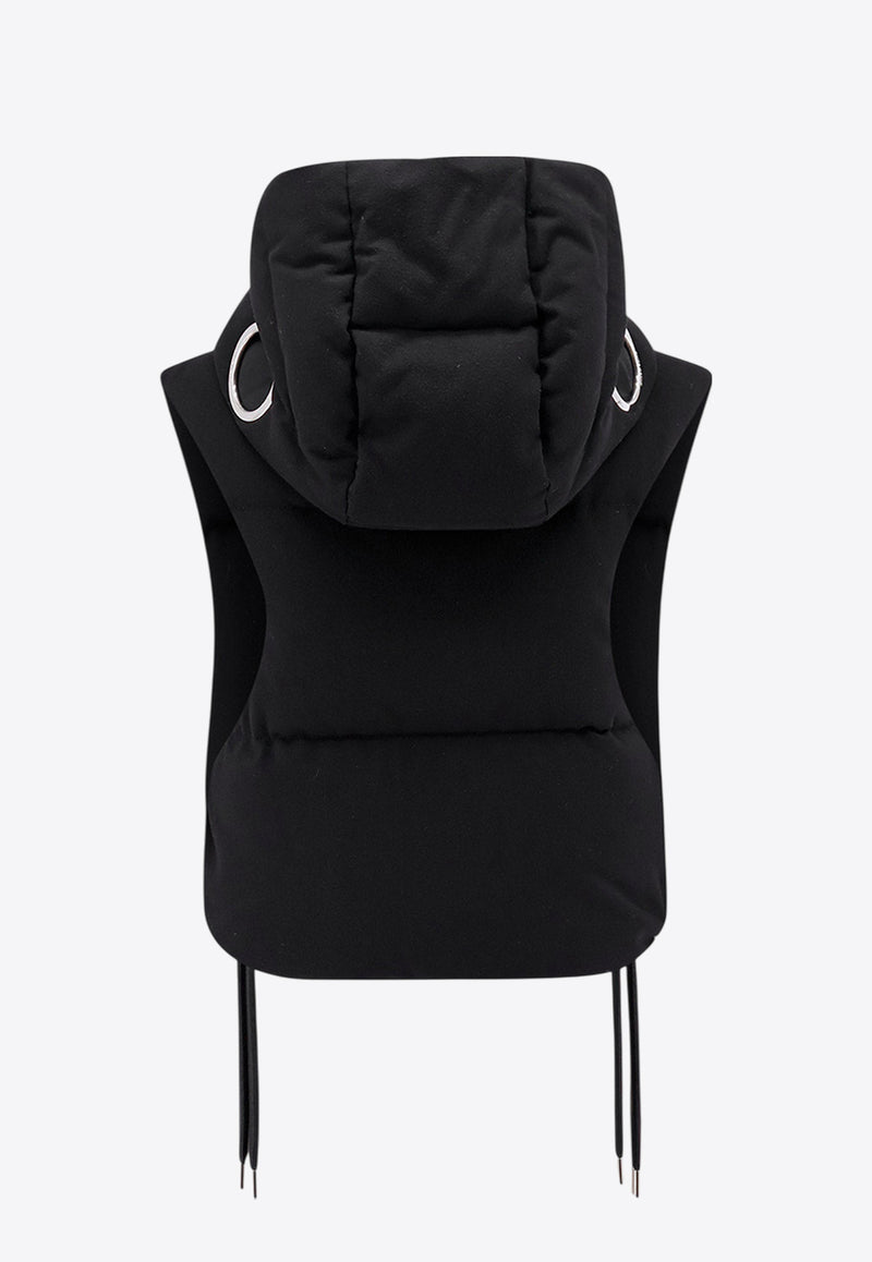 Moncler X Willow Smith Alexi Cropped Padded Vest Black 09T1A00005M5063_999_Black_29838846