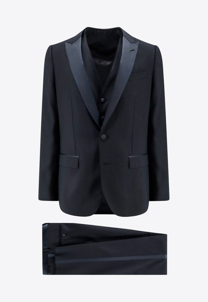 Dolce & Gabbana Single-Breasted Tuxedo Suit Navy GK2WMTGG829_B6712_Blue_29842411