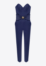 Elisabetta Franchi Strapless Crêpe Jumpsuit Blue TU03951E2_DC8_Blue_29841618