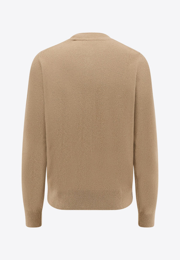 Burberry Clara Cashmere-Blend Cardigan Beige 8112121B8626_FLAX_29838715