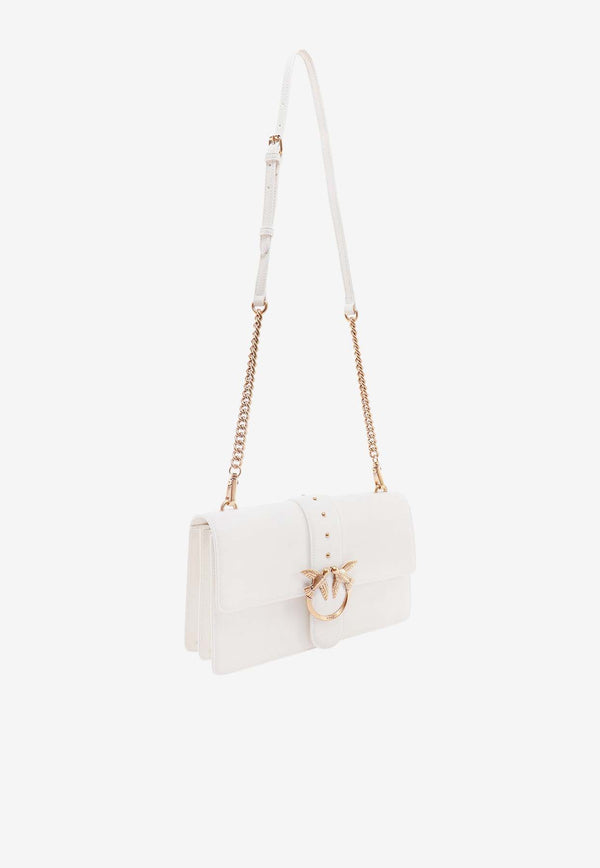 PINKO Love One Classic Shoulder Bag White 100053A0F1_Z14Q_White_29838786