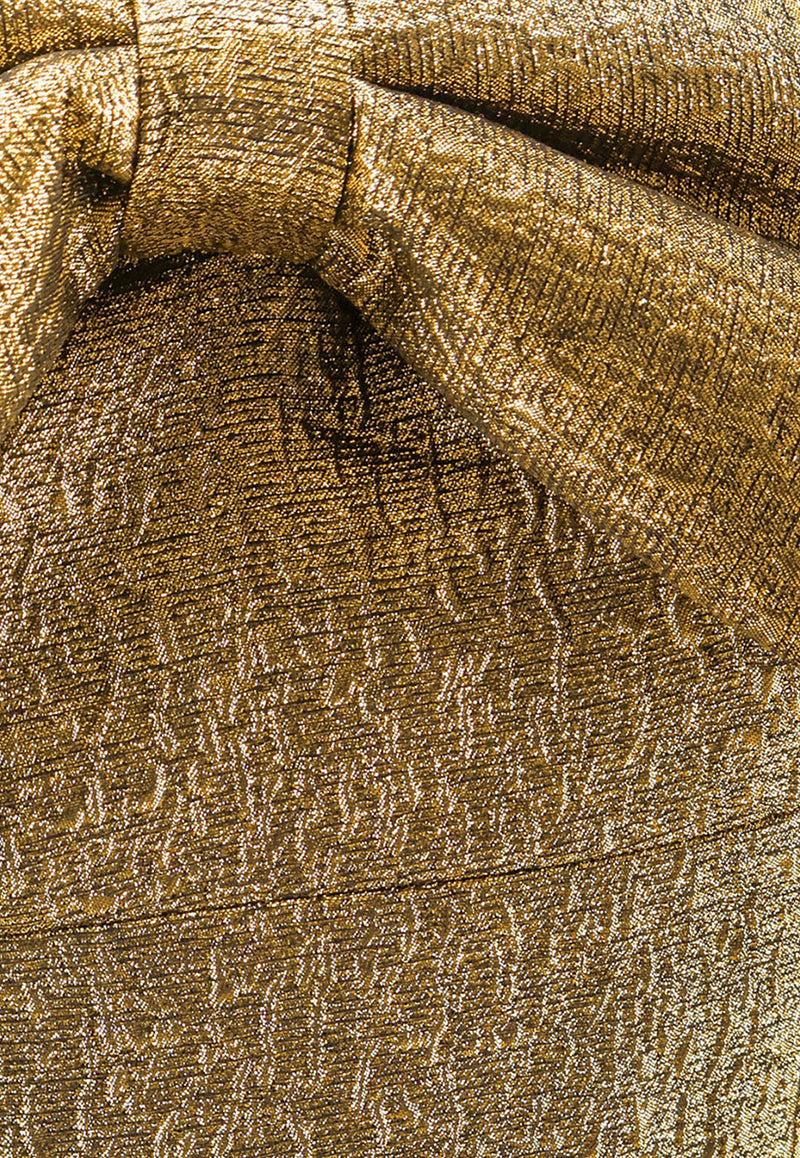 Self-Portrait Maxi Bow Strapless Mini Dress Gold RS25900SGD_GOLD_Golden_29838899