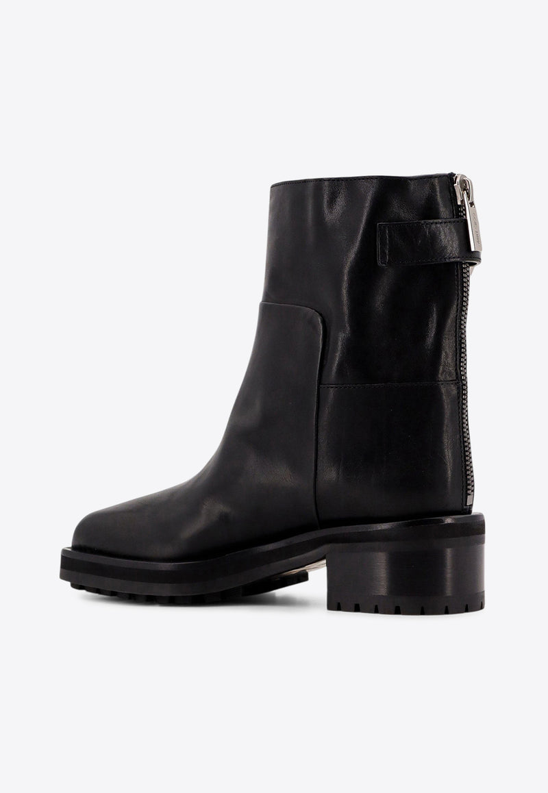 Jimmy Choo Brooklyn 50 Leather Ankle Boots Black BROOKLYNAB50WLZ_BLACK_OneColor_29839596