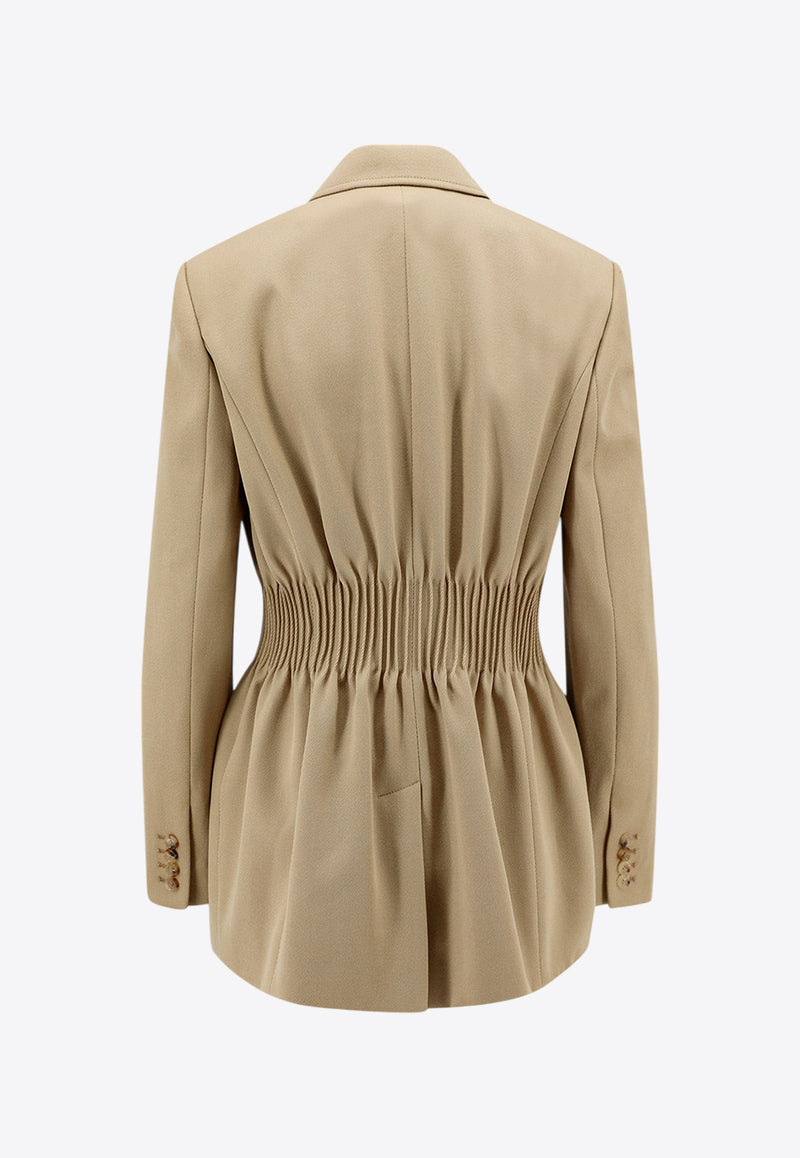 Chloè Double-Breasted Wool Jacket Beige C24SVE02170_278_Beige_29844640