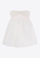 Self-Portrait Maxi Bow Strapless Mini Dress White RS25128SW_WHITE_White_29839349