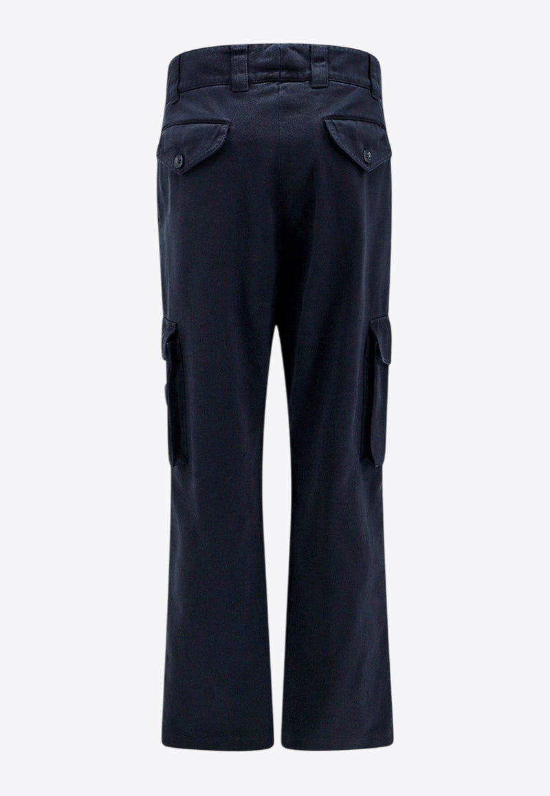 Dolce & Gabbana Logo Plaque Cargo Pants Blue GP01WTG8KH2_B0665_Blue_29841583