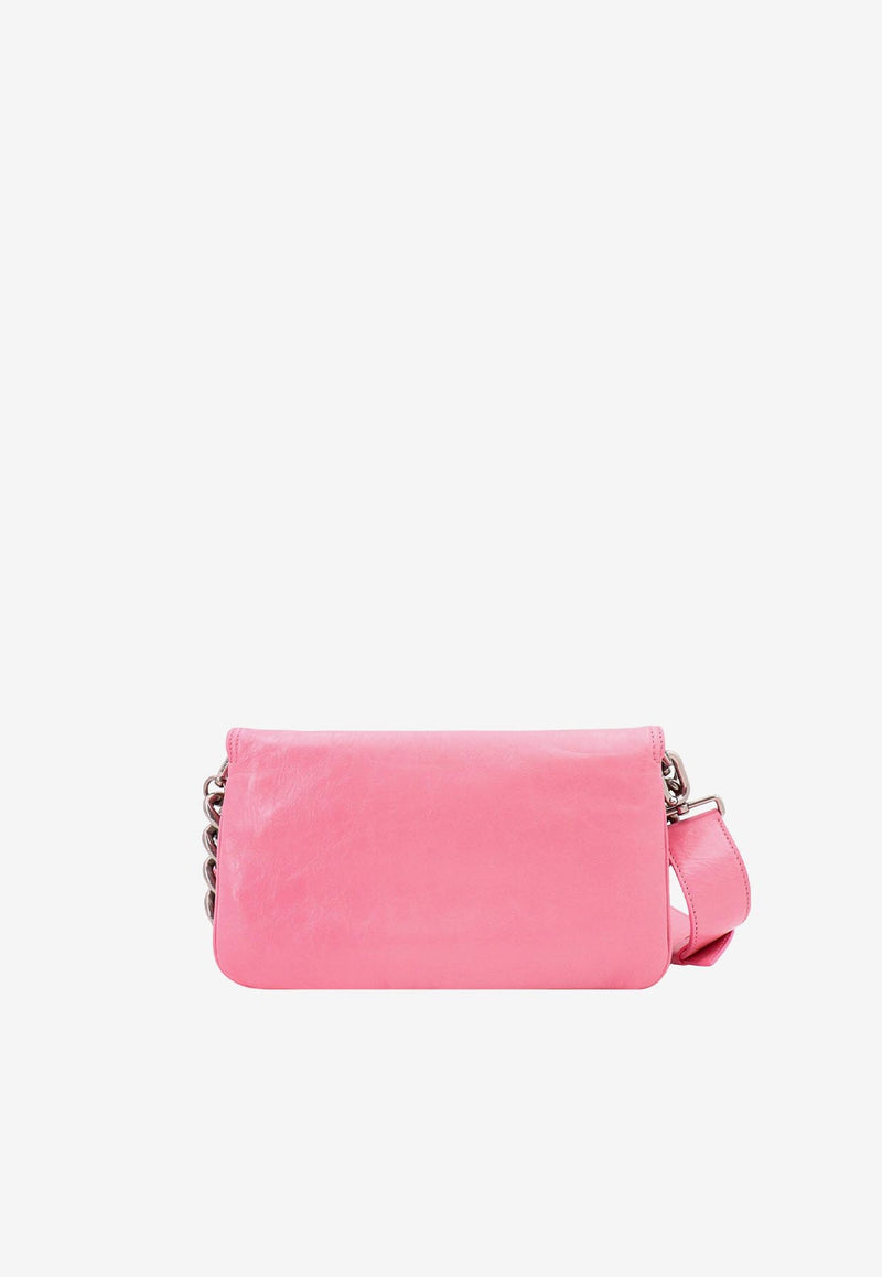 Balenciaga Small BB Soft Shoulder Bag Pink 7485982AAIY_5812_Pink_29839813