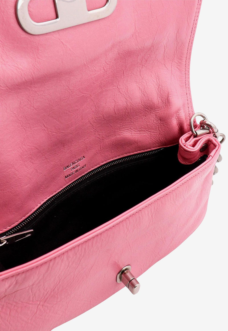 Balenciaga Small BB Soft Shoulder Bag Pink 7485982AAIY_5812_Pink_29839813